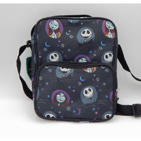 Nightmare Before Christmas Crossbody Bag Jack Skellington Sally By Fast Forward - Picture 1 of 9